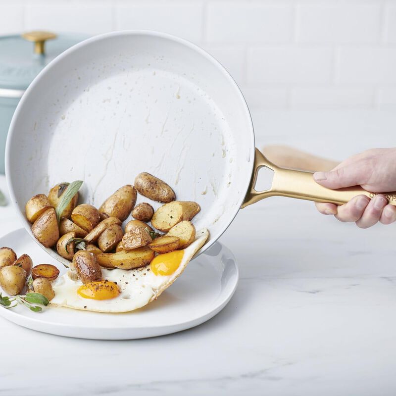 GreenPan Padova Smokey Blue Frypan 28cm image number 2